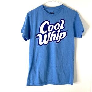 Cool Whip Blue Graphic Logo Crew Neck Tee Official Merchandise